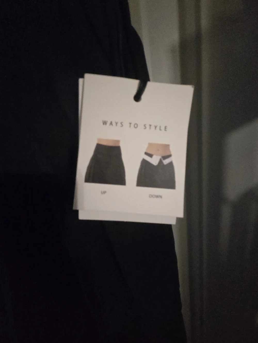 Target Black Wide Straight-Leg Pants - Picture 3 of 4